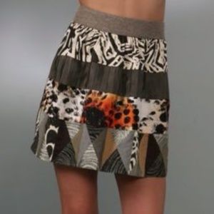 Diane von Furstenberg Meggy Multicolor Skirt